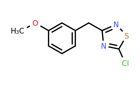 946418-99-1 | 5-Chloro-3-[(3-methoxyphenyl)methyl]-1,2,4-thiadiazole