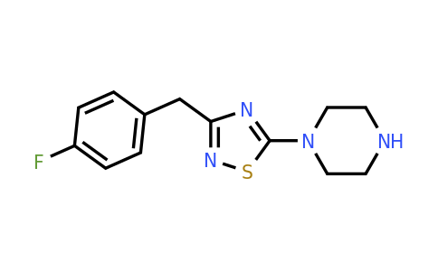 946419-00-7 | 1-{3-[(4-Fluorophenyl)methyl]-1,2,4-thiadiazol-5-yl}piperazine
