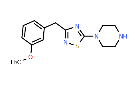 946419-01-8 | 1-{3-[(3-Methoxyphenyl)methyl]-1,2,4-thiadiazol-5-yl}piperazine