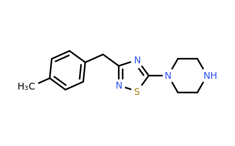 946419-02-9 | 1-{3-[(4-Methylphenyl)methyl]-1,2,4-thiadiazol-5-yl}piperazine