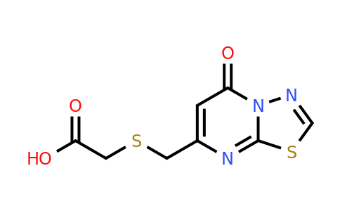 946701-34-4 | 2-(((5-Oxo-5h-[1,3,4]thiadiazolo[3,2-a]pyrimidin-7-yl)methyl)thio)acetic acid