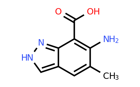 946840-70-6 | 6-Amino-5-methyl-2h-indazole-7-carboxylic acid
