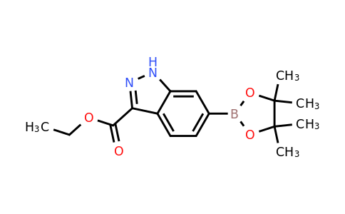 947191-20-0 | Ethyl 6-(4,4,5,5-tetramethyl-1,3,2-dioxaborolan-2-yl)-1H-indazole-3-carboxylate