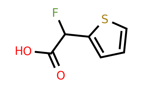 94744-62-4 | 2-Fluoro-2-(thiophen-2-yl)acetic acid