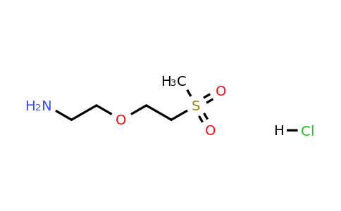 2-(2-Methanesulfonylethoxy)ethan-1-amine hydrochloride