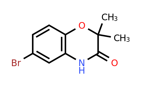 949008-41-7 | 6-Bromo-2,2-dimethyl-2H-benzo[b][1,4]oxazin-3(4H)-one