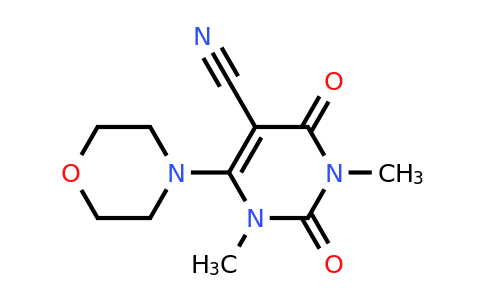 949347-72-2 | 1,3-Dimethyl-6-(morpholin-4-yl)-2,4-dioxo-1,2,3,4-tetrahydropyrimidine-5-carbonitrile