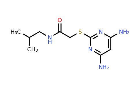 949968-67-6 | 2-((4,6-Diaminopyrimidin-2-yl)thio)-N-isobutylacetamide