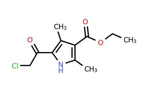 950-86-7 | Ethyl 5-(2-chloroacetyl)-2,4-dimethyl-1H-pyrrole-3-carboxylate