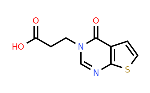 950029-05-7 | 3-{4-oxo-3h,4h-thieno[2,3-d]pyrimidin-3-yl}propanoic acid