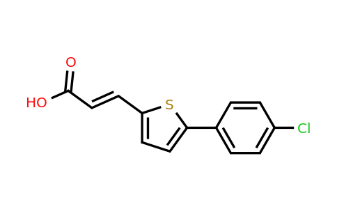950094-47-0 | 3-(5-(4-Chlorophenyl)thiophen-2-yl)acrylic acid