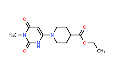 950275-78-2 | Ethyl 1-(1-methyl-2,6-dioxo-1,2,3,6-tetrahydropyrimidin-4-yl)piperidine-4-carboxylate