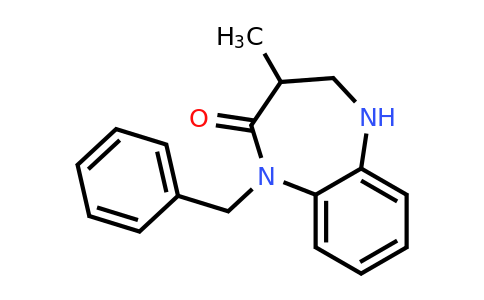 950398-51-3 | 1,3,4,5-Tetrahydro-3-methyl-1-(phenylmethyl)-2H-1,5-benzodiazepin-2-one