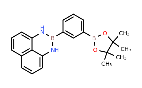 950511-17-8 | 2-(3-(4,4,5,5-Tetramethyl-1,3,2-dioxaborolan-2-yl)phenyl)-2,3-dihydro-1H-naphtho[1,8-de][1,3,2]diazaborinine