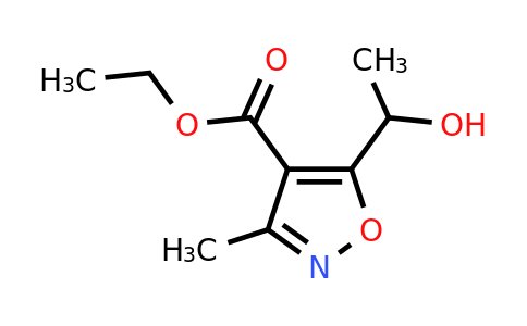 95104-43-1 | Ethyl 5-(1-hydroxyethyl)-3-methylisoxazole-4-carboxylate