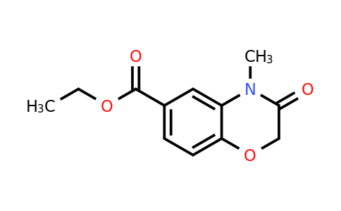 951464-90-7 | Ethyl 4-methyl-3-oxo-3,4-dihydro-2h-1,4-benzoxazine-6-carboxylate
