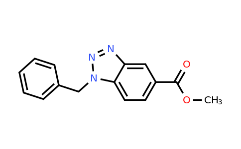 951558-74-0 | Methyl 1-benzyl-1,2,3-benzotriazole-5-carboxylate