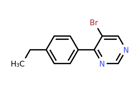 951884-40-5 | 5-Bromo-4-(4-ethylphenyl)pyrimidine