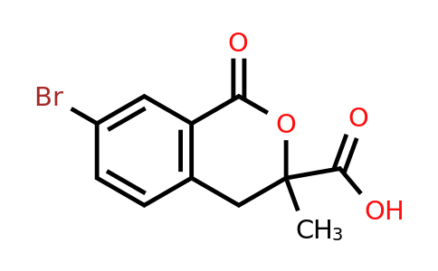 951901-84-1 | 7-Bromo-3-methyl-1-oxo-3,4-dihydro-1h-2-benzopyran-3-carboxylic acid