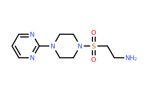 951909-51-6 | 2-((4-(Pyrimidin-2-yl)piperazin-1-yl)sulfonyl)ethan-1-amine