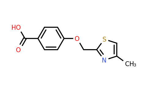 951920-03-9 | 4-[(4-Methyl-1,3-thiazol-2-yl)methoxy]benzoic acid