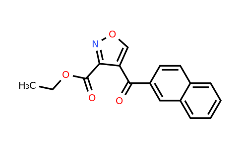 Ethyl 4-(2-naphthoyl)isoxazole-3-carboxylate