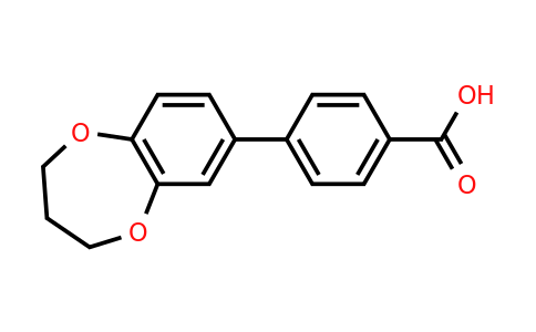 952183-13-0 | 4-(3,4-Dihydro-2H-benzo[b][1,4]dioxepin-7-yl)benzoic acid