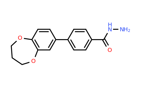 952183-14-1 | 4-(3,4-Dihydro-2H-benzo[b][1,4]dioxepin-7-yl)benzohydrazide