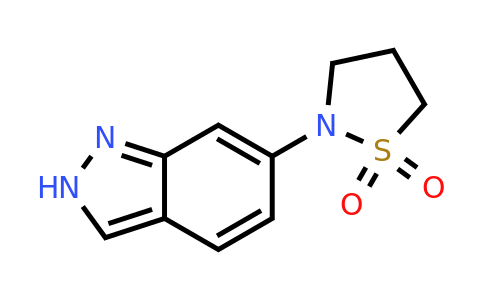952183-42-5 | 2-(2H-indazol-6-yl)isothiazolidine 1,1-dioxide
