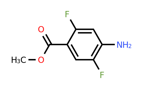 952285-52-8 | Methyl 4-amino-2,5-difluorobenzoate