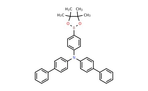 2-[4-[Di(4-biphenylyl)amino]phenyl]-4,4,5,5-tetramethyl-1,3,2-dioxaborolane