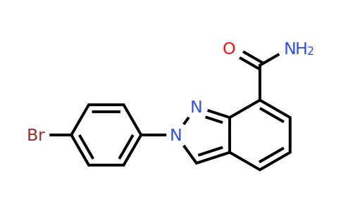 952478-17-0 | 2-(4-Bromophenyl)-2H-indazole-7-carboxamide
