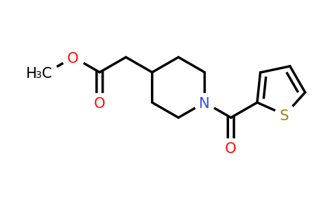 952918-65-9 | Methyl 2-(1-(thiophene-2-carbonyl)piperidin-4-yl)acetate