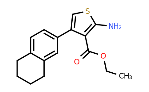 952958-87-1 | Ethyl 2-amino-4-(5,6,7,8-tetrahydronaphthalen-2-yl)thiophene-3-carboxylate
