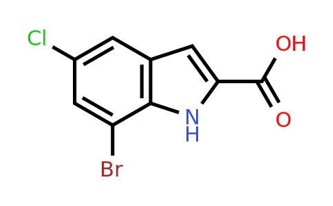 952959-39-6 | 7-Bromo-5-chloro-1H-indole-2-carboxylic acid