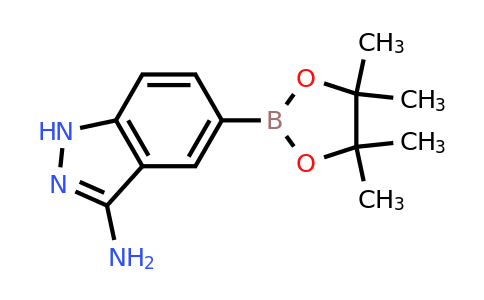953411-16-0 | 5-(4,4,5,5-Tetramethyl-1,3,2-dioxaborolan-2-yl)-1H-indazol-3-amine