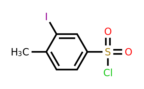 953725-14-9 | 3-Iodo-4-methylbenzene-1-sulfonyl chloride