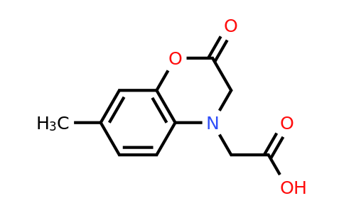 953743-36-7 | 2-(7-Methyl-2-oxo-3,4-dihydro-2h-1,4-benzoxazin-4-yl)acetic acid