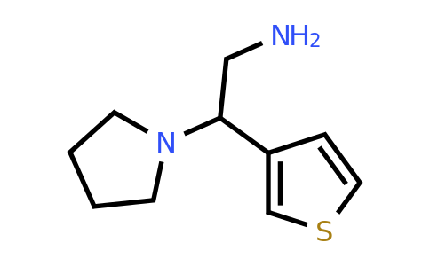 953751-24-1 | 2-(Pyrrolidin-1-yl)-2-(thiophen-3-yl)ethan-1-amine
