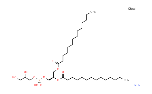 (2R)-3-(((2,3-Dihydroxypropoxy)(hydroxy)phosphoryl)oxy)propane-1,2-diyl ditetradecanoate, ammonia salt