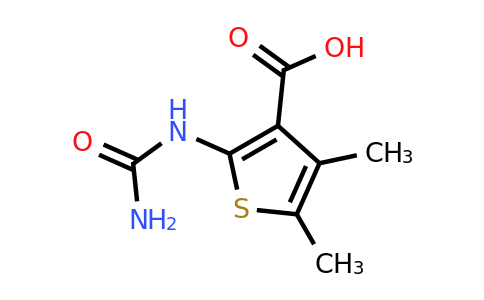 953907-34-1 | 2-(Carbamoylamino)-4,5-dimethylthiophene-3-carboxylic acid