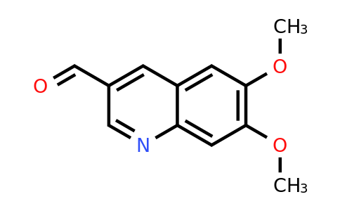 95395-21-4 | 6,7-Dimethoxyquinoline-3-carbaldehyde