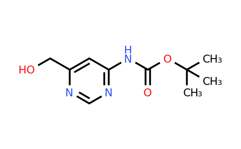 954097-20-2 | tert-Butyl (6-(hydroxymethyl)pyrimidin-4-yl)carbamate