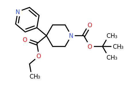 1-tert-Butyl 4-ethyl 4-(pyridin-4-yl)piperidine-1,4-dicarboxylate