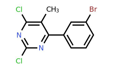 954231-30-2 | 4-(3-Bromophenyl)-2,6-dichloro-5-methylpyrimidine