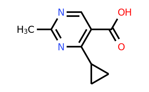 954232-87-2 | 4-Cyclopropyl-2-methylpyrimidine-5-carboxylic acid