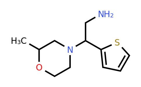 954275-34-4 | 2-(2-Methylmorpholin-4-yl)-2-(thiophen-2-yl)ethan-1-amine