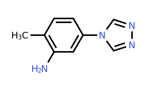 954325-79-2 | 2-Methyl-5-(4H-1,2,4-triazol-4-yl)aniline