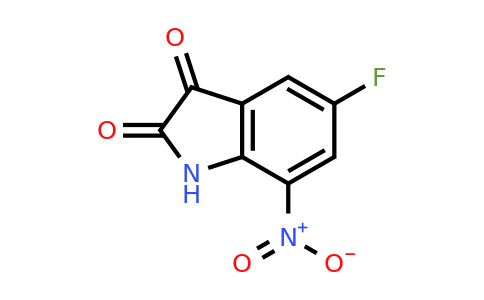 954571-39-2 | 5-Fluoro-7-nitro-2,3-dihydro-1h-indole-2,3-dione