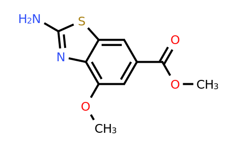 955886-84-7 | Methyl 2-amino-4-methoxybenzo[d]thiazole-6-carboxylate